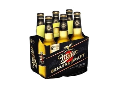 Alus MILLER Genuine Draft, 4,7%, 0,33l, 6-pack