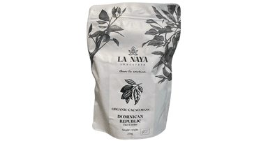 Cocoa mass from the Dominican Republic, organic