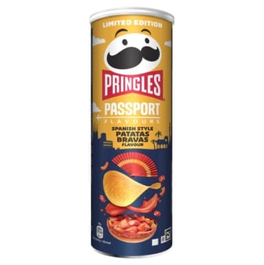Užkandis PRINGLES Ispaniško stiliaus Patatas Bravas, 165 g