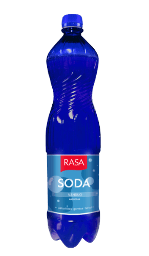 Carbonated table water RASA Soda, 1.5l