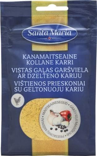Chicken Seasoning SANTA MARIA Yellow Curry, 24 g