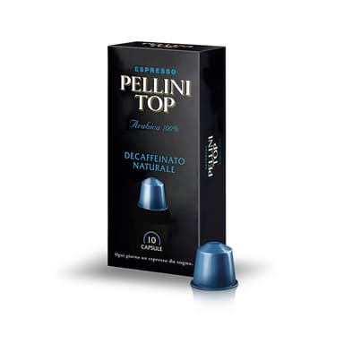 Coffee capsules PELLINI TOP Decaffeinato, 10x5g