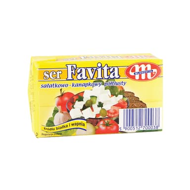 Feta type cheese FAVITA, 12%, 270 g