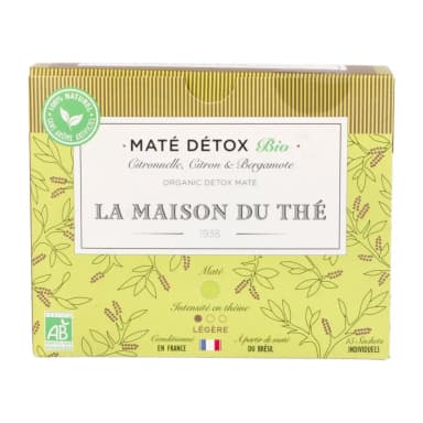 DETOX MATE Tea, organic, 15 packs.