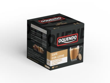 Coffee capsules OQUENDO, DG Caffé Latte, 16 pcs