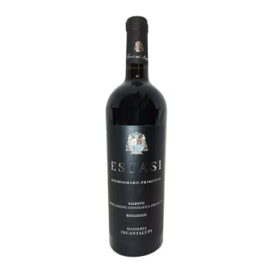 Red dry wine ESTASI, 14%, organic