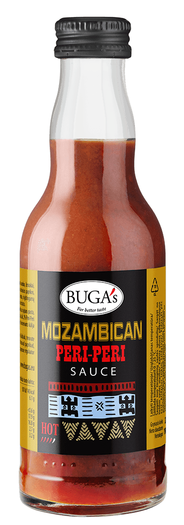 Mozambiko Peri-Peri padažas BUGA's, 220 g