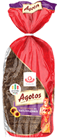 Light rye sliced AGOTOS bread with sunflower seeds, 700 g