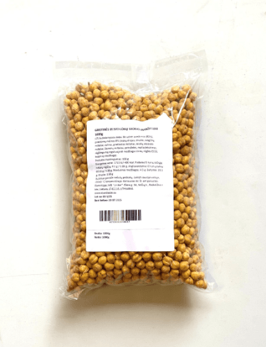 Chickpeas ROUNDOOZE onion and cream flavor, 1 kg