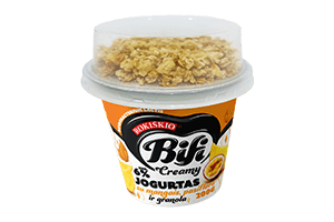 Yogurt with mangoes, passion fruits, and granola BIFI CREAMY 6% 200g