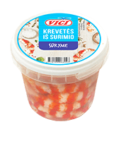 Didžiosios surimio krevetės VIČI sūryme, 320 g