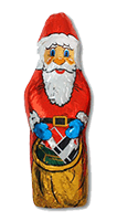 Chocolate figure SANTA CLAUS, 60 g