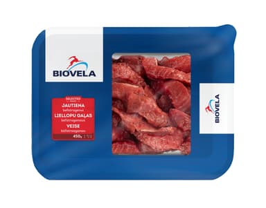 Chilled beef for befstrogen BIOVELA, 450 g