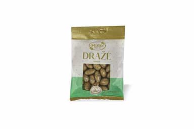 Dragee RŪTA Almonds with  white chocolate and coffee, 100 g
