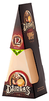 DŽIUGAS Hard Cheese (MILD), 40% fat in dry matter, 180 g