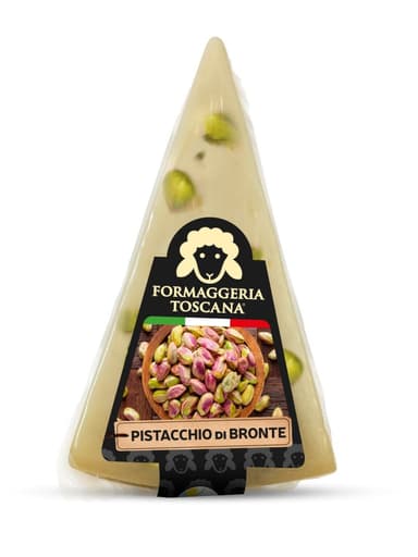 Hard cheese Pecorino, with pistachios, sheep's milk, 70g