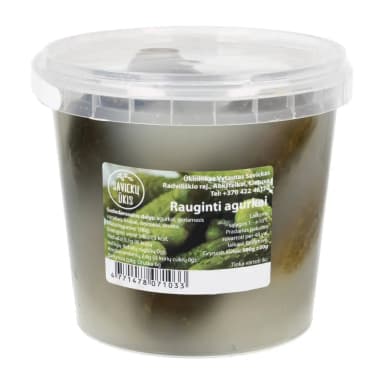 Pickled Cucumbers SAVICKŲ FARM