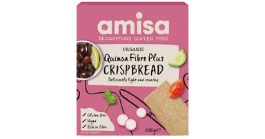 Organic quinoa crisps