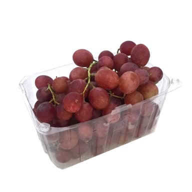 Red grapes, seedless, prepacked, I cat, 500 g