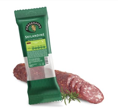 Cold smoked KREKENAVOS Skilandine sausage, 350 g