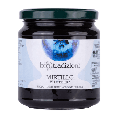 Blueberry jam MIRTILLO, organic