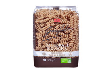 BIO pasta GAROFALO, whole grain, fusilli, 500 g LT-EKO-001