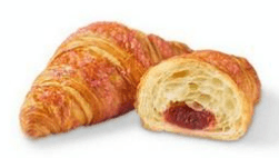Frozen croissant with raspberry filling, 90 g x 20 pcs