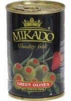 Olives MIKADO, stuffed with paprika, 300/120 g