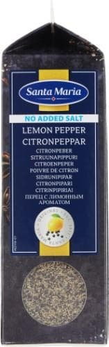 Lemon Pepper SANTA MARIA No Added Salt, 530g