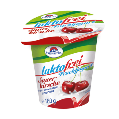 Yogurt with cherries LAKTOFREI SAUER KIRCHE, lactose free