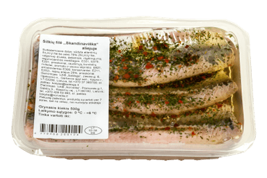 Silkių filė aliejuje SKANDINAVIŠKA, 500g