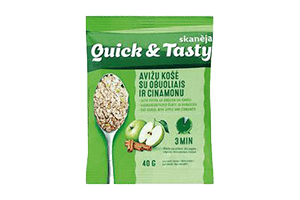 Avižinė košė su obuoliais SKANĖJA 40g