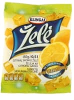 Jelly KLINGAI, lemon flavour, 80 g