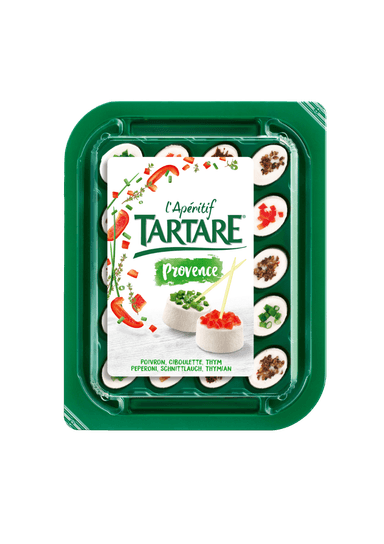 Varškės sūrio užkandis "Tartare l'Aperitif Provence", 100 g
