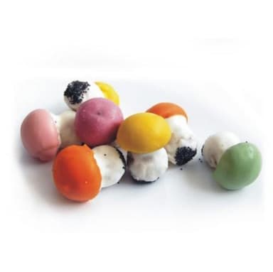 Biscuit mushrooms DAGEMA, colourful, 0,5 kg
