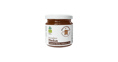 Vasaros pievų medus, ekologiškas