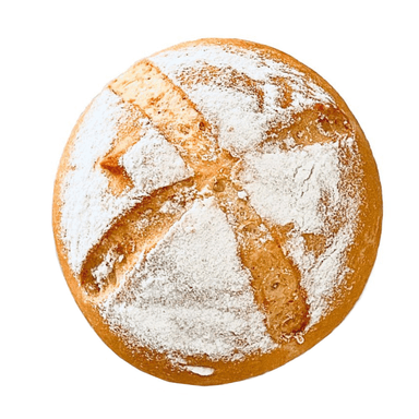 Apvali kaimiška duonelė, šaldyta, be glitimo