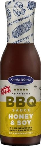BBQ sauce SANTA MARIA, with honey and soy, 350 g