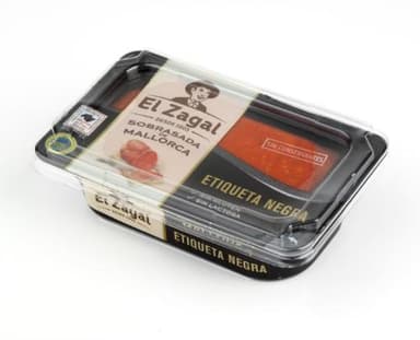 Dried sausage MAJORCAN SOBRASADA BLACK LABEL, tubs,  I r.  200g