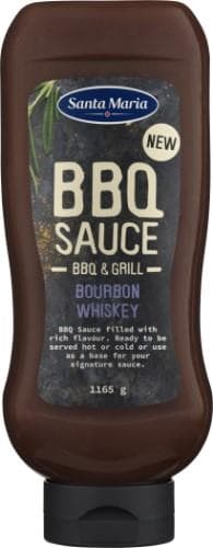 BBQ padažas Bourbon Whiskey SANTA MARIA, 1165 g
