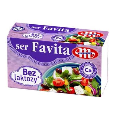 Feta type cheese FAVITA, lactose free, 18%, 270 g