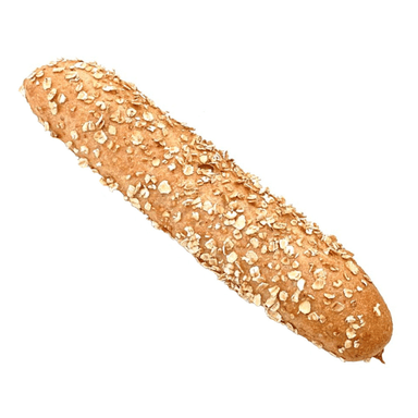 Oatmeal baguette, frozen, gluten-free, 2 pcs.