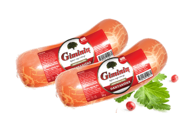 GIMINIŲ DAKTARIŠKA virta dešra, 600 g