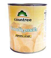 Pear halves in light syrup COUNTREE, 820 g