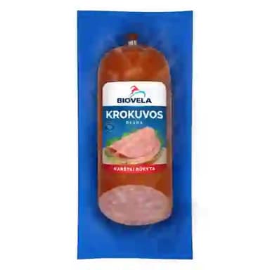 Hot smoked sausage BIOVELA, Krakow, type I, 400 g