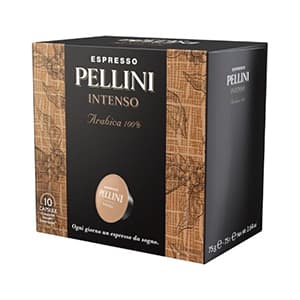 Coffee capsules PELLINI Intenso, 10x7,5g