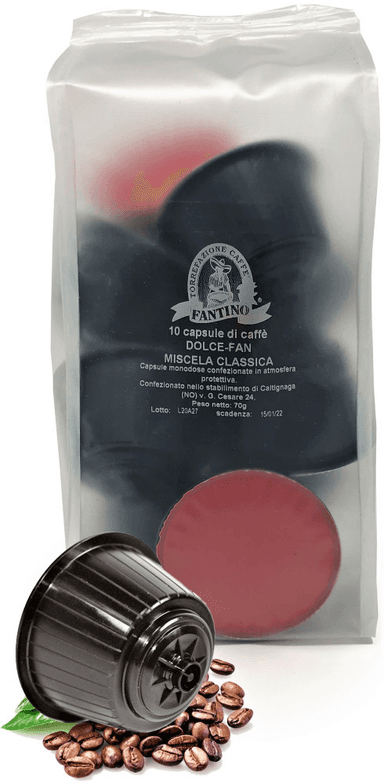 Coffee capsules DOLCE-FAN CLASSICA, 10 pcs.