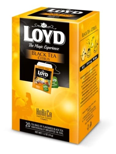 Black tea LOYD HORECA Citrus, 20 x 1,7g