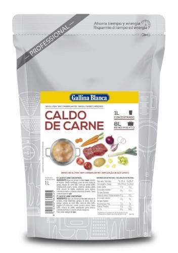 Liquid concentrated bouillons GALLINA BLANCA BEEF BROTH 1 L