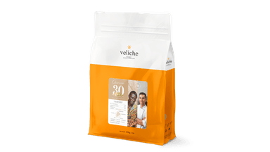 White chocolate VELICHE, 30%, 10 kg